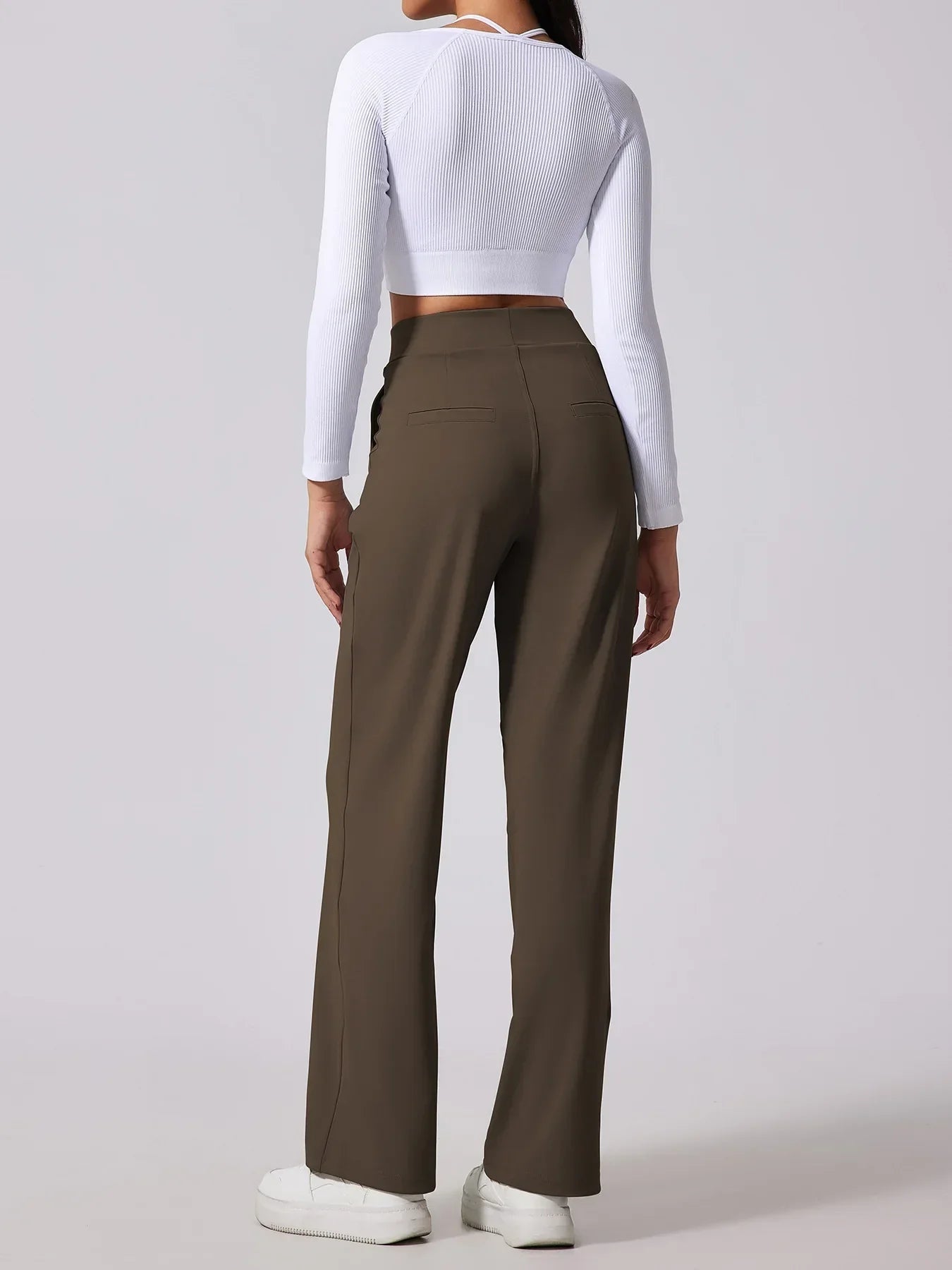 Verona High-Waist Slacks