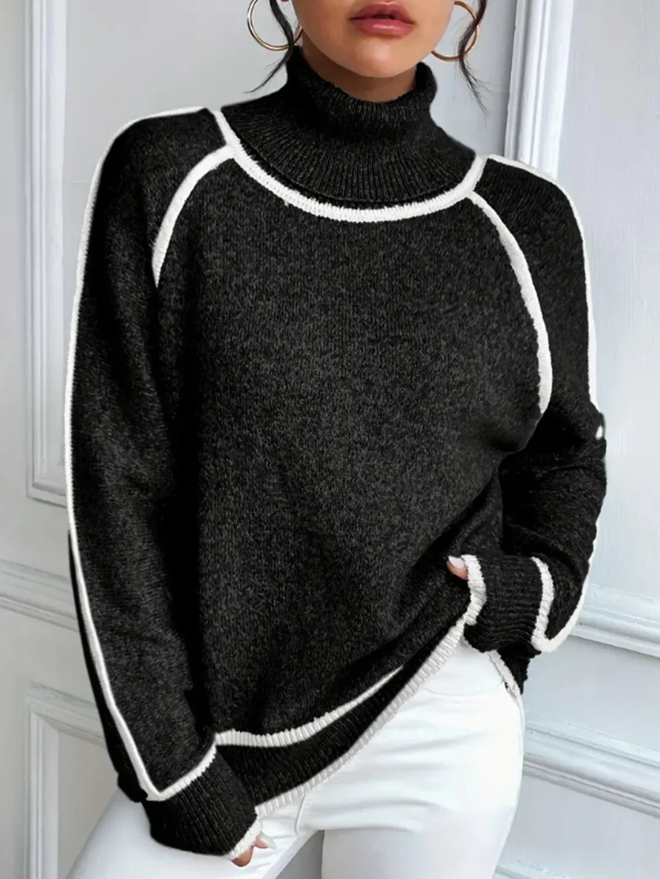 Josie™ | Luxurious Turtleneck Sweater