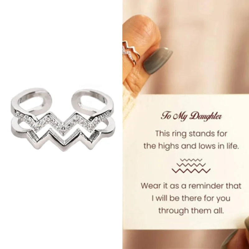 Elysia™ | Highs and Lows Ring