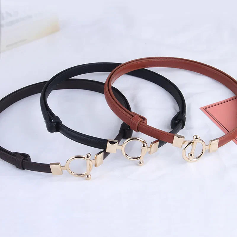Elara Gold Buckle Belt