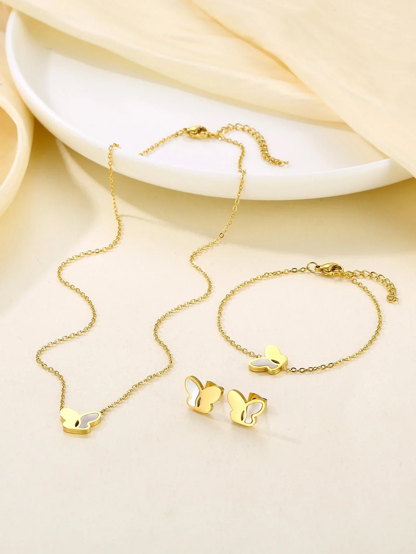 Elise Stone Jewelry Set