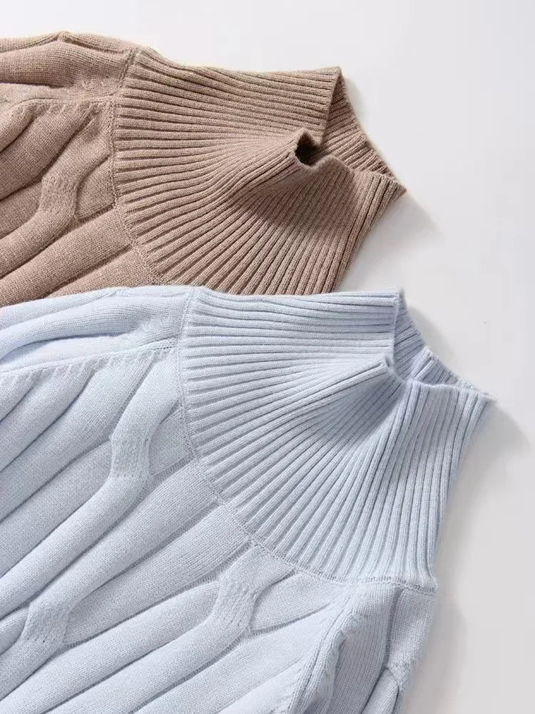 Aria Cashmere Turtleneck