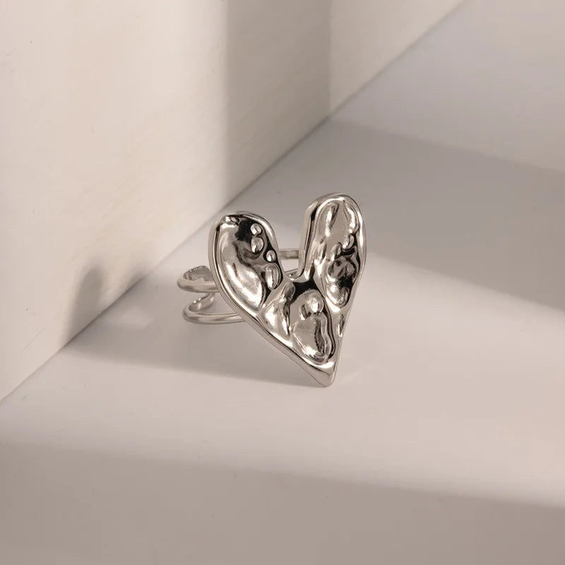 Amara Golden Heart Ring