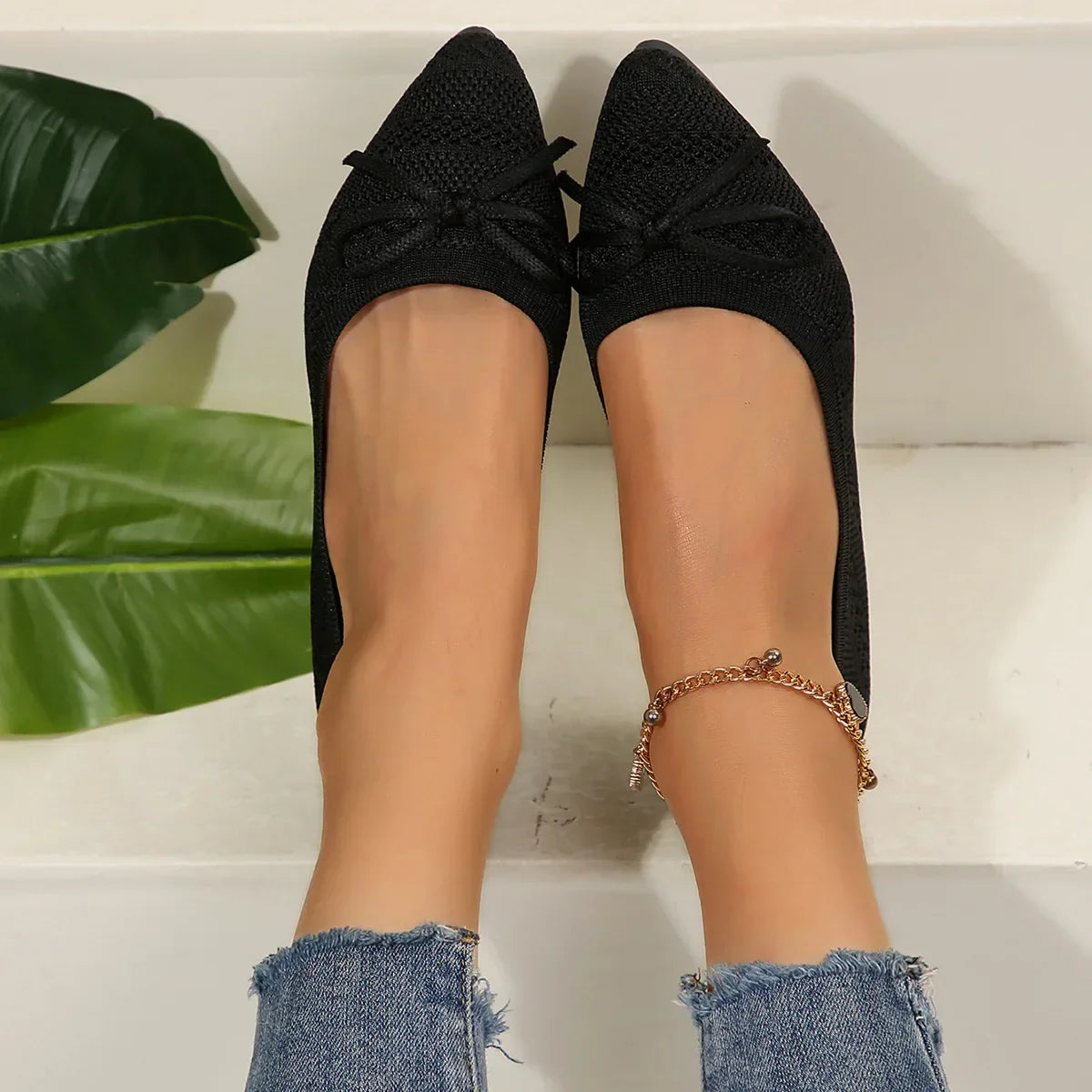 Clara Knit Ballet Flats