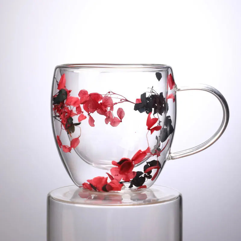 Flower Glaze Cup