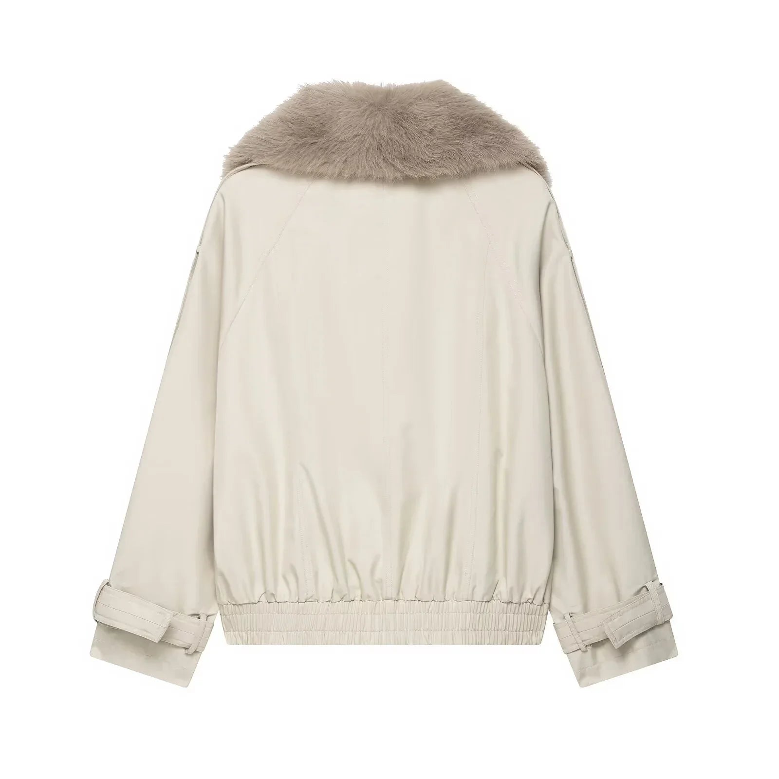 Camille Fur-Trim Trench