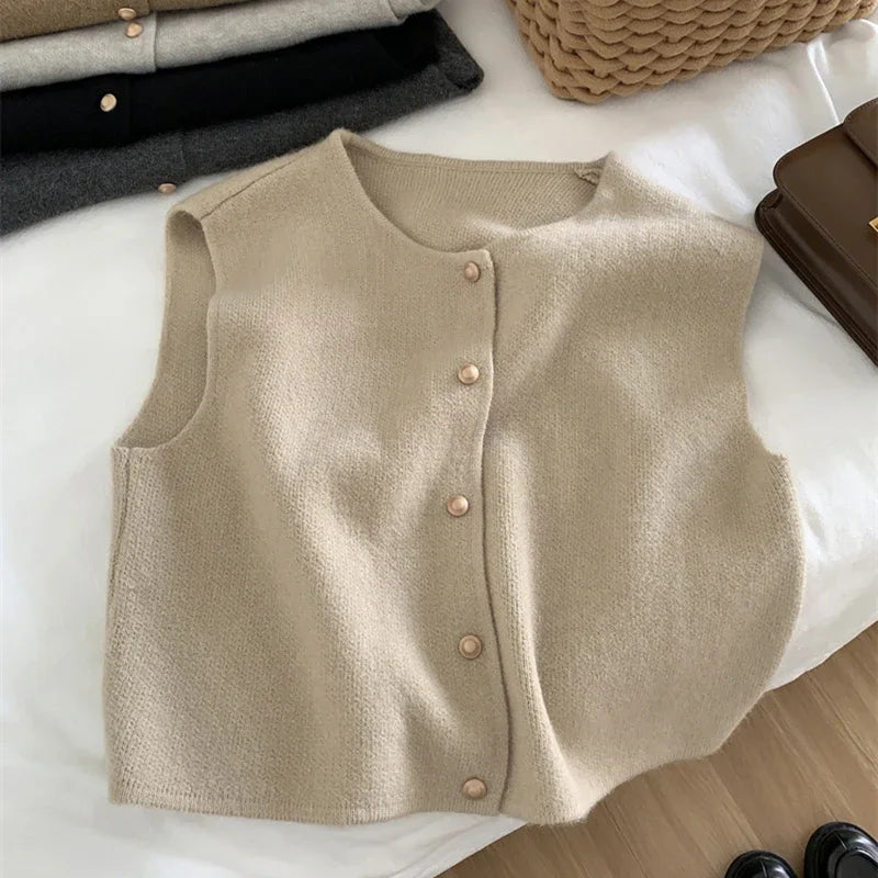 Lina Knitted Vest Top