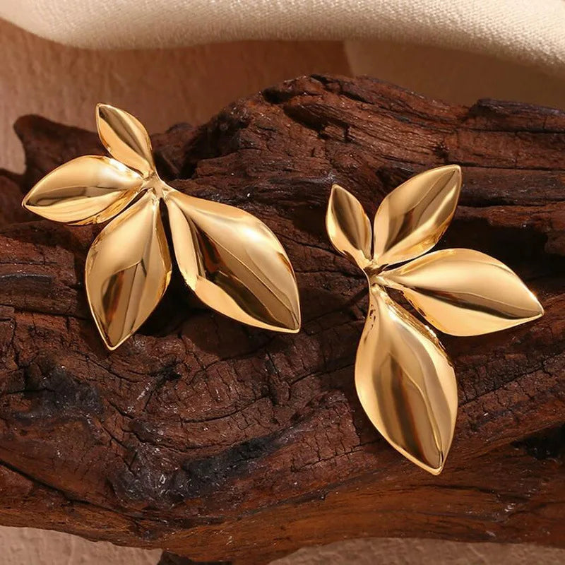 Liora Leaf Earrings