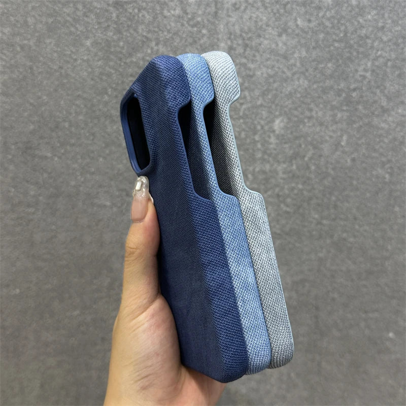 Premium Denim iPhone Case