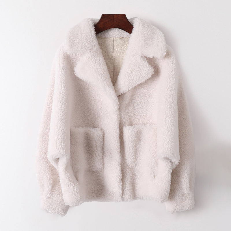 Helen™ | Elegant Shearling Coat