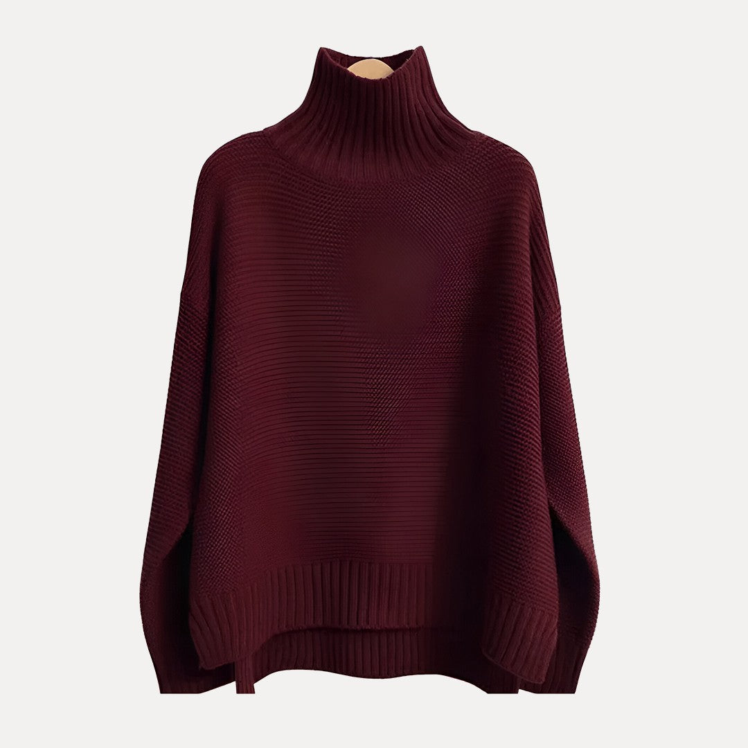 Leona Wool Turtleneck Sweater