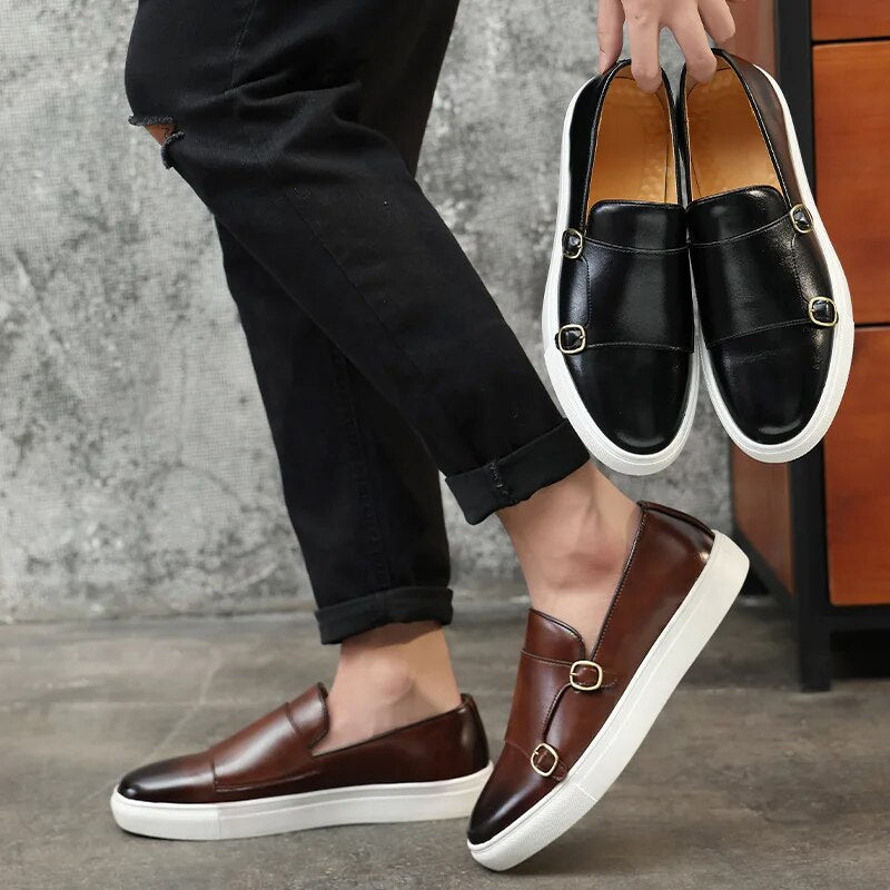 Lomano Genuine Leather Loafers