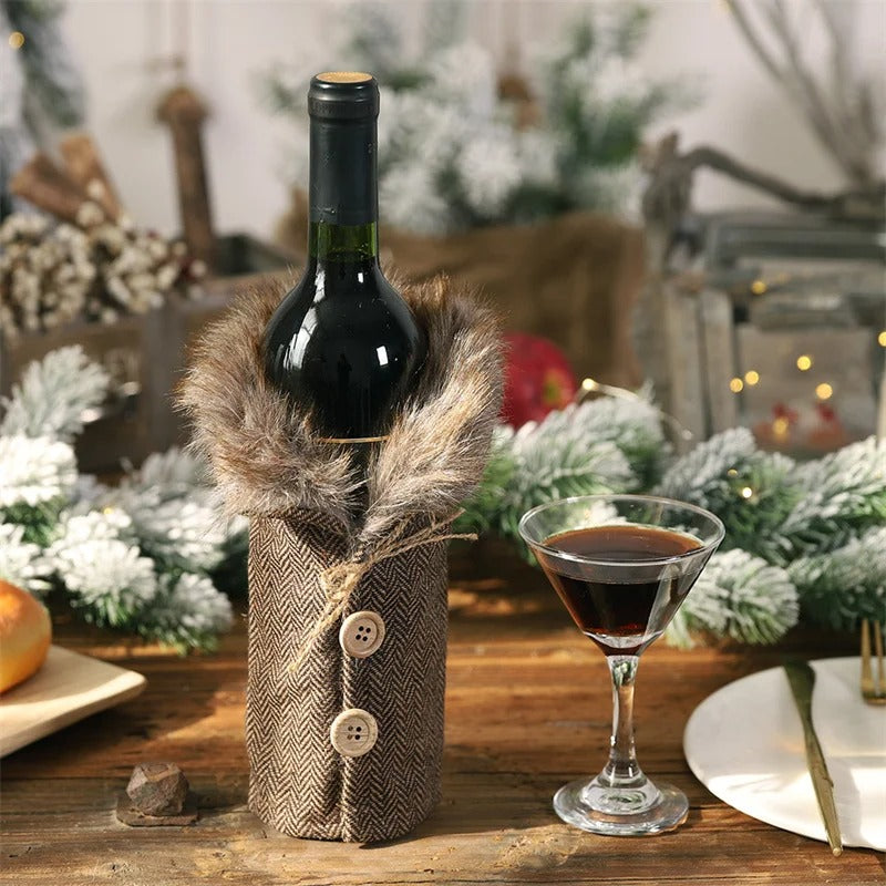 Christmas Wine Bottle Holders