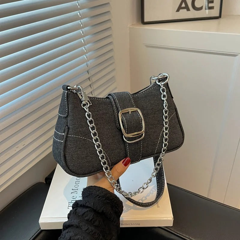 Seraphina™ | Denim Casual Shoulder Bag
