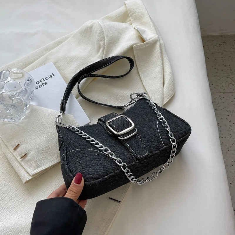 Seraphina™ | Denim Casual Shoulder Bag