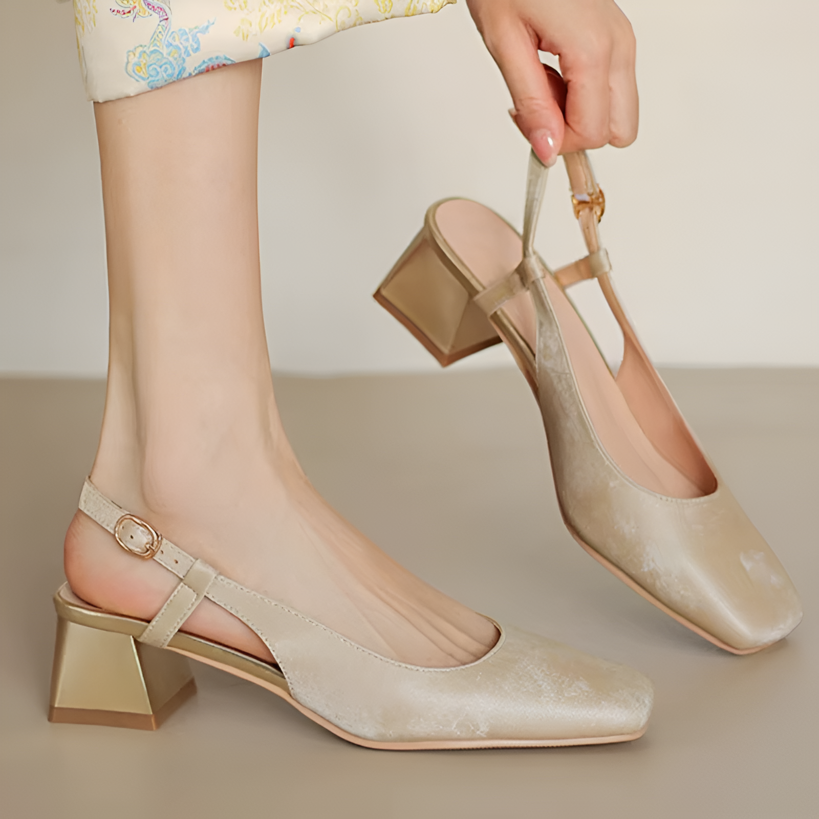 Kylie Slingback Heels