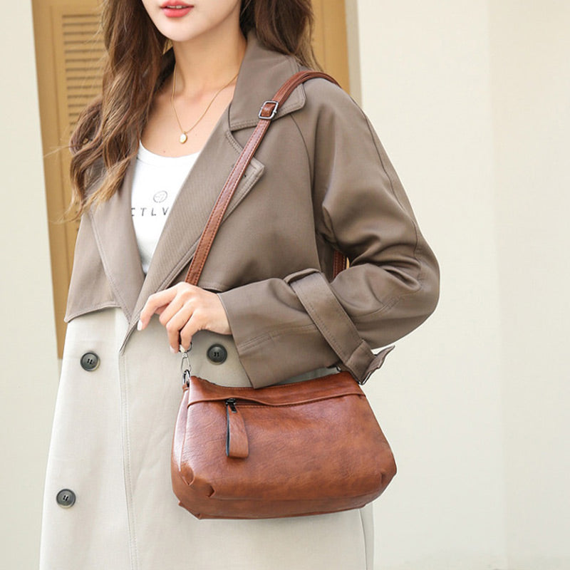 Madeline™ | Leather Crossbody Bag
