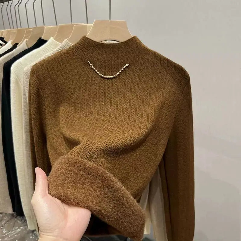 Jade™ | Elegant Wool Sweater