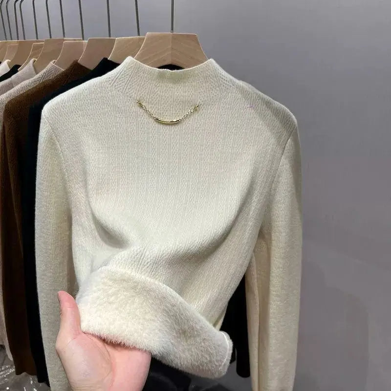 Jade™ | Elegant Wool Sweater