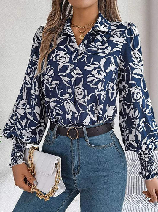 Gabbie | Elegant Flower Shirt