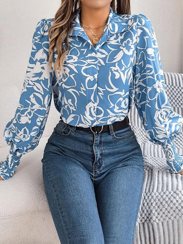 Gabbie | Elegant Flower Shirt