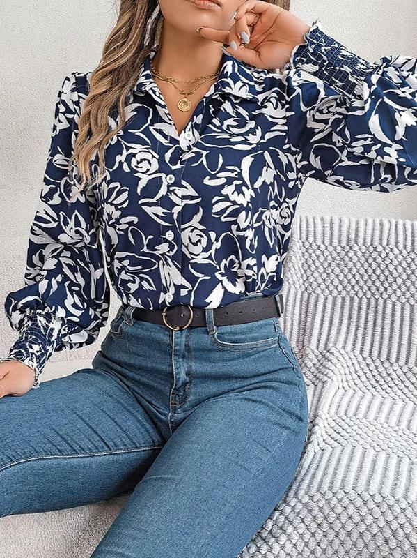 Gabbie | Elegant Flower Shirt