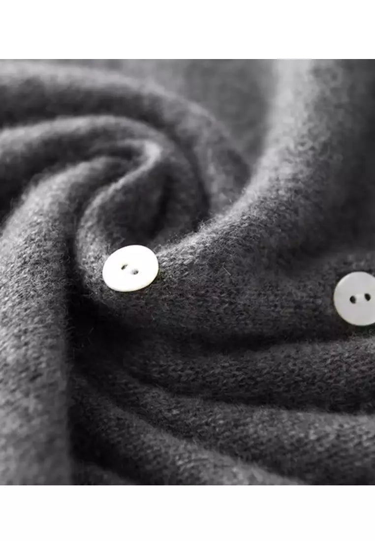 Isla™ | Button-Detail Knitted Cardigan